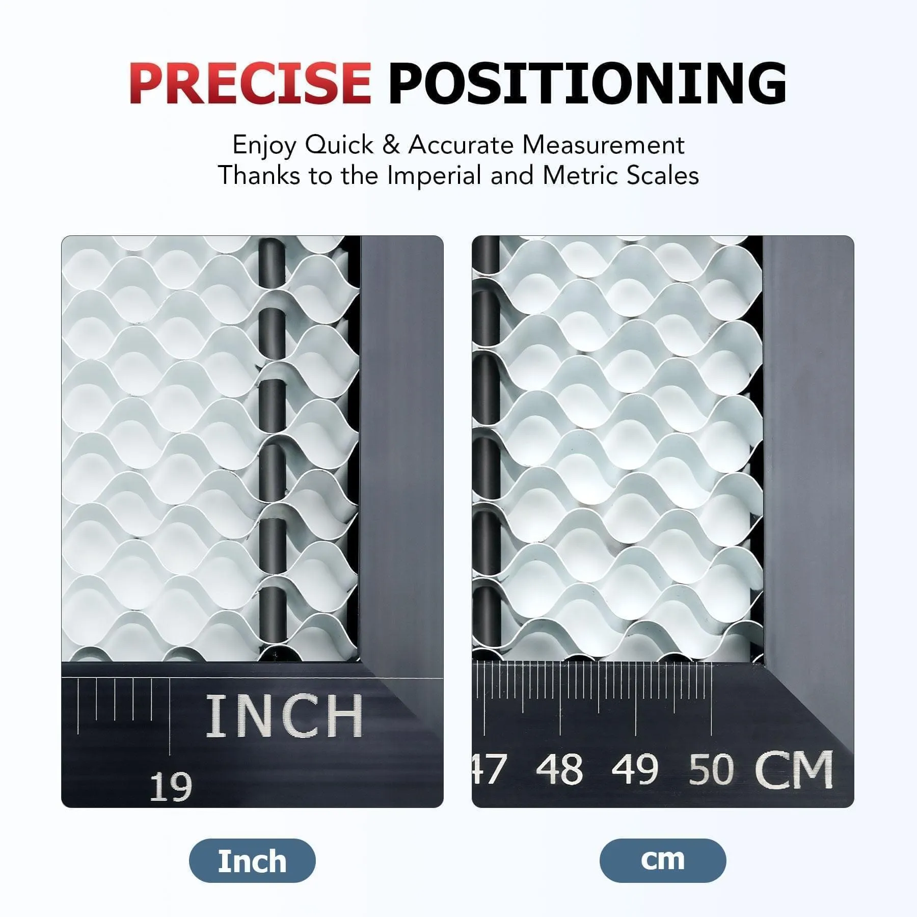 12x20 Inch Metal Honeycomb Laser Working Bed for CO2 Laser Engravers