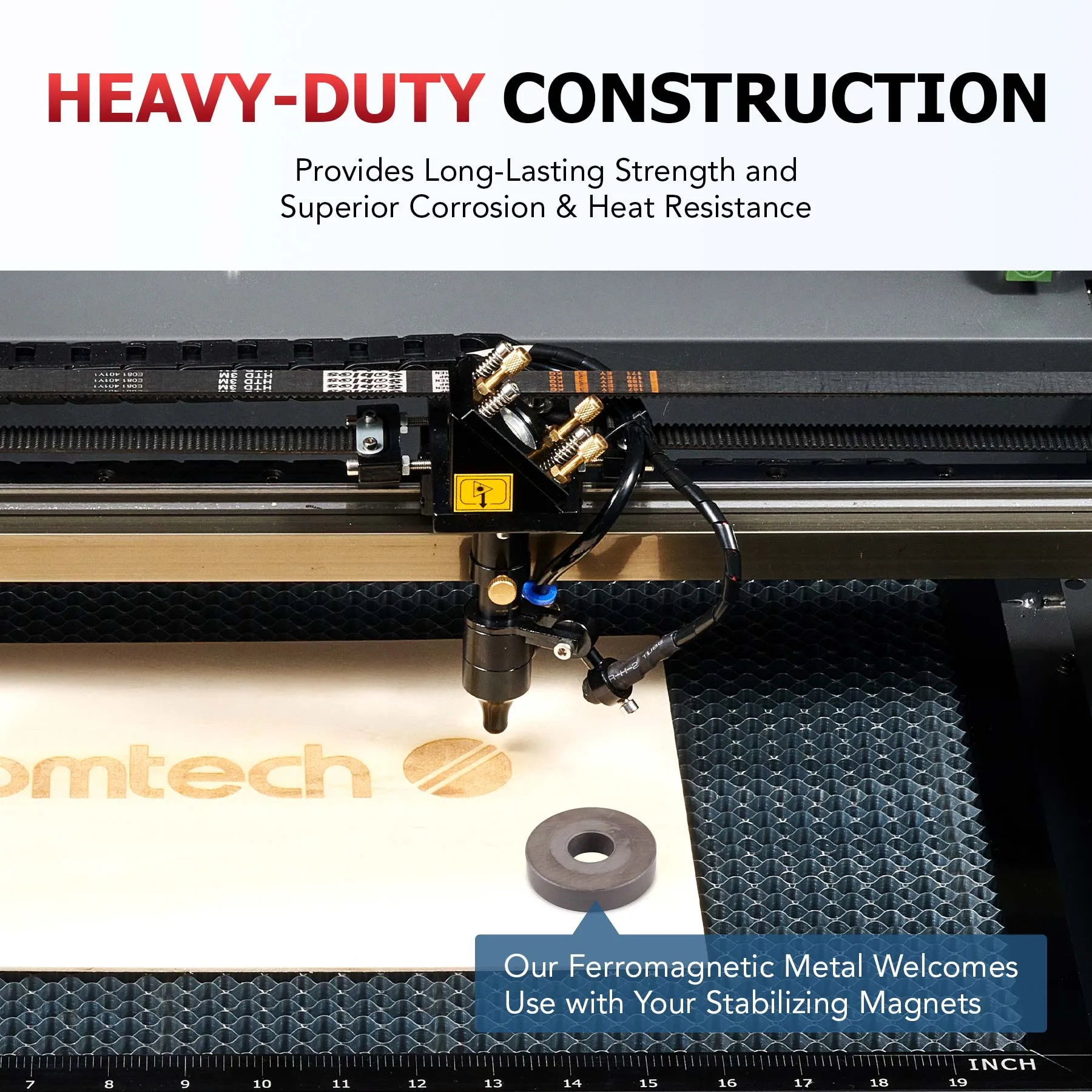 12x20 Inch Metal Honeycomb Laser Working Bed for CO2 Laser Engravers
