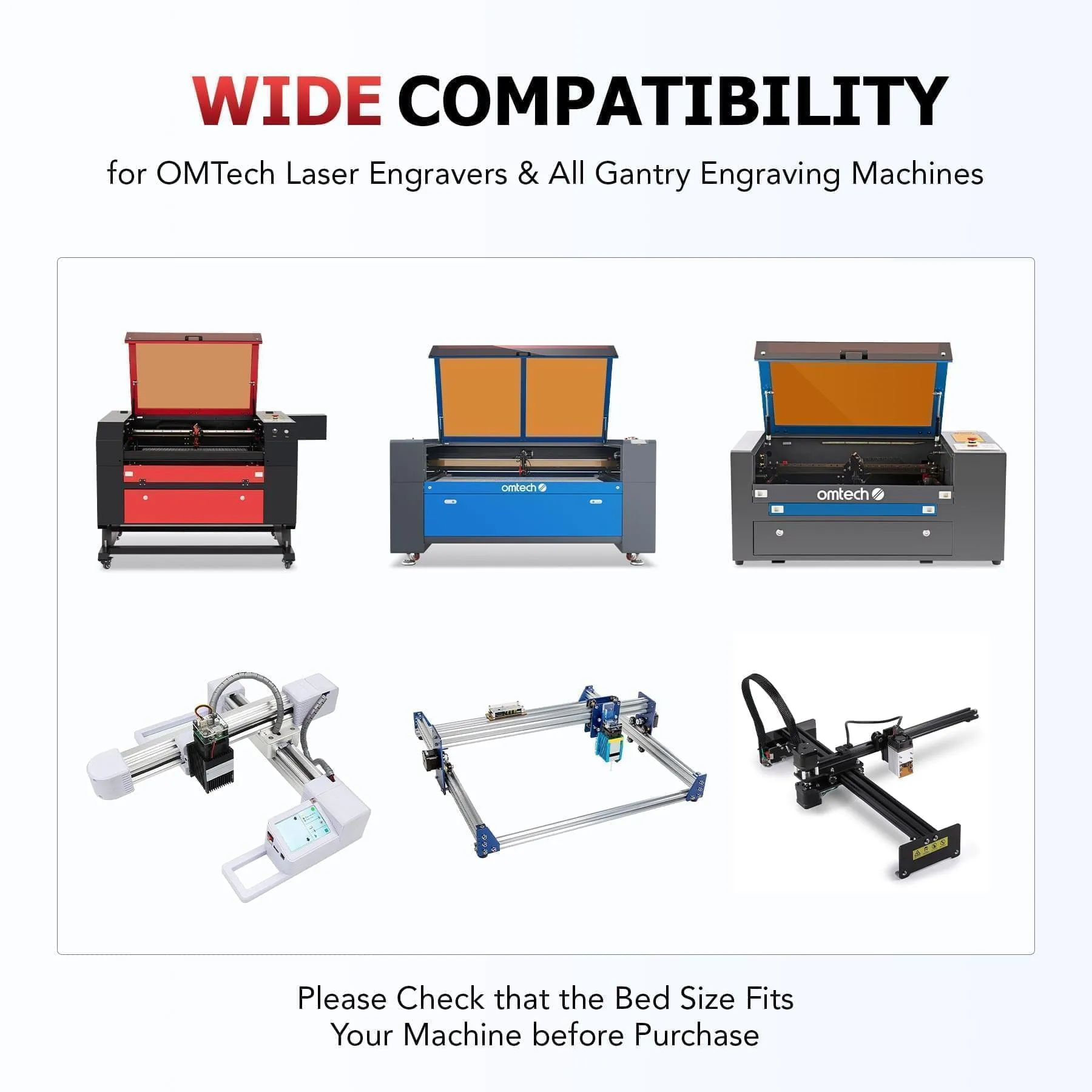 12x20 Inch Metal Honeycomb Laser Working Bed for CO2 Laser Engravers