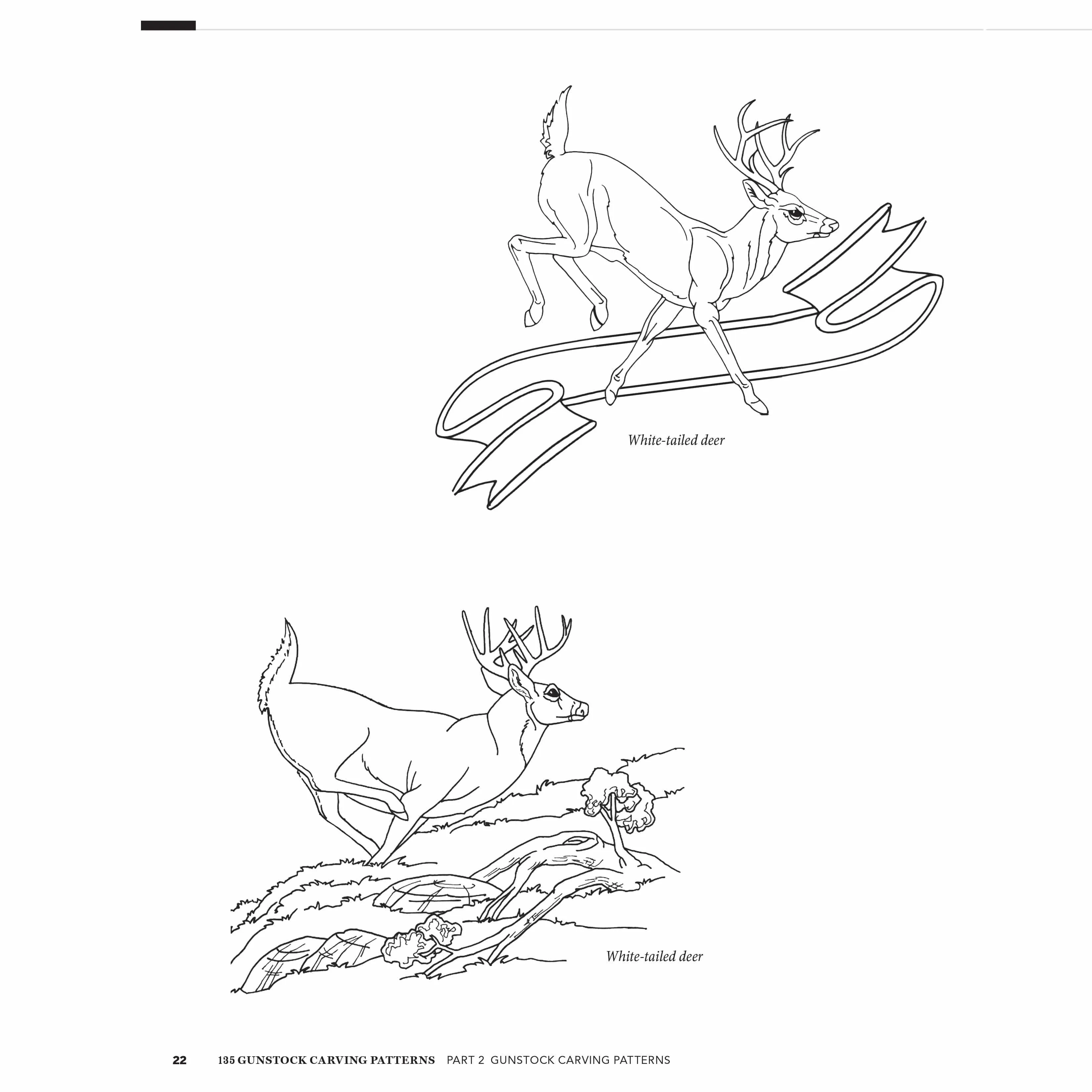 135 Gunstock Carving Patterns