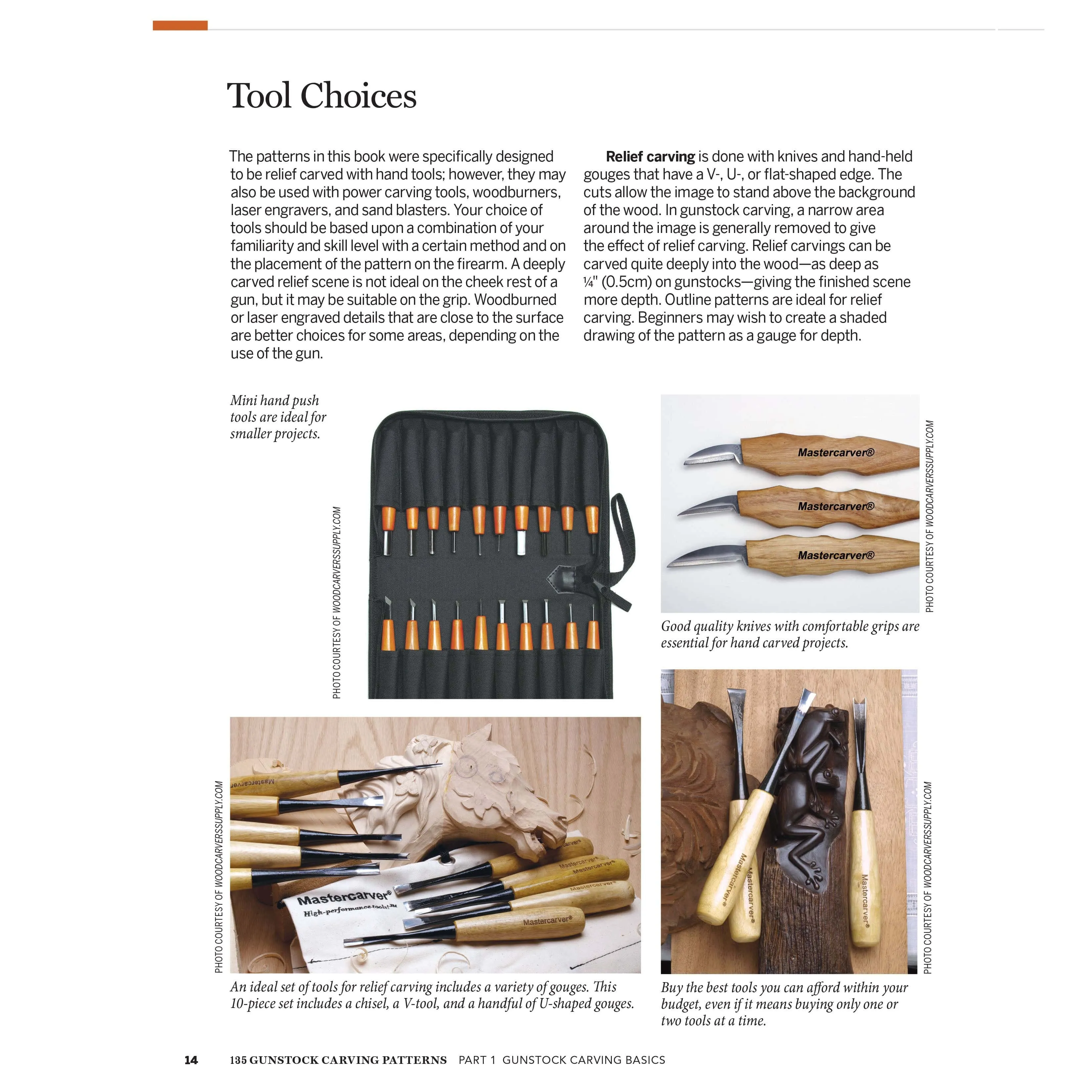135 Gunstock Carving Patterns
