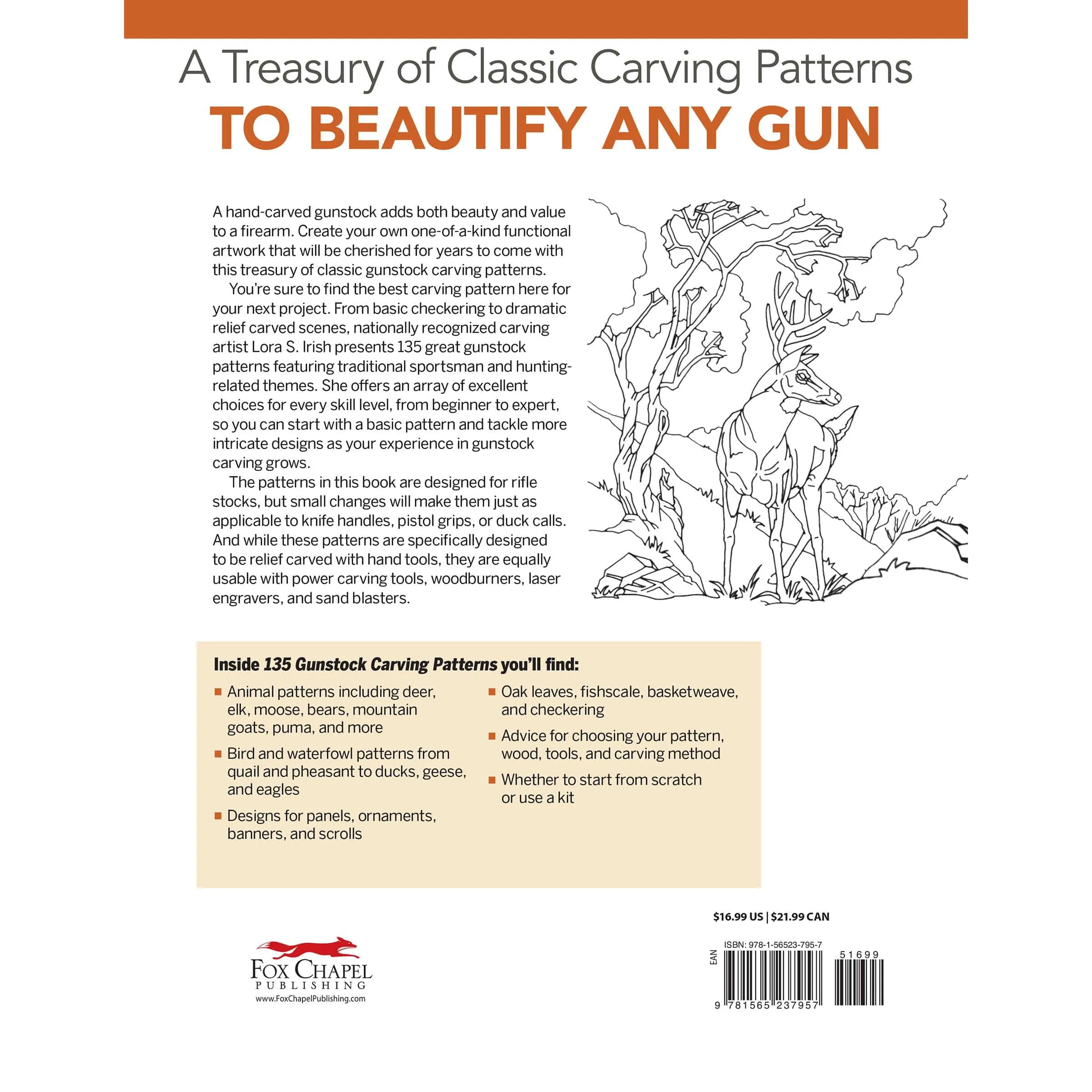 135 Gunstock Carving Patterns