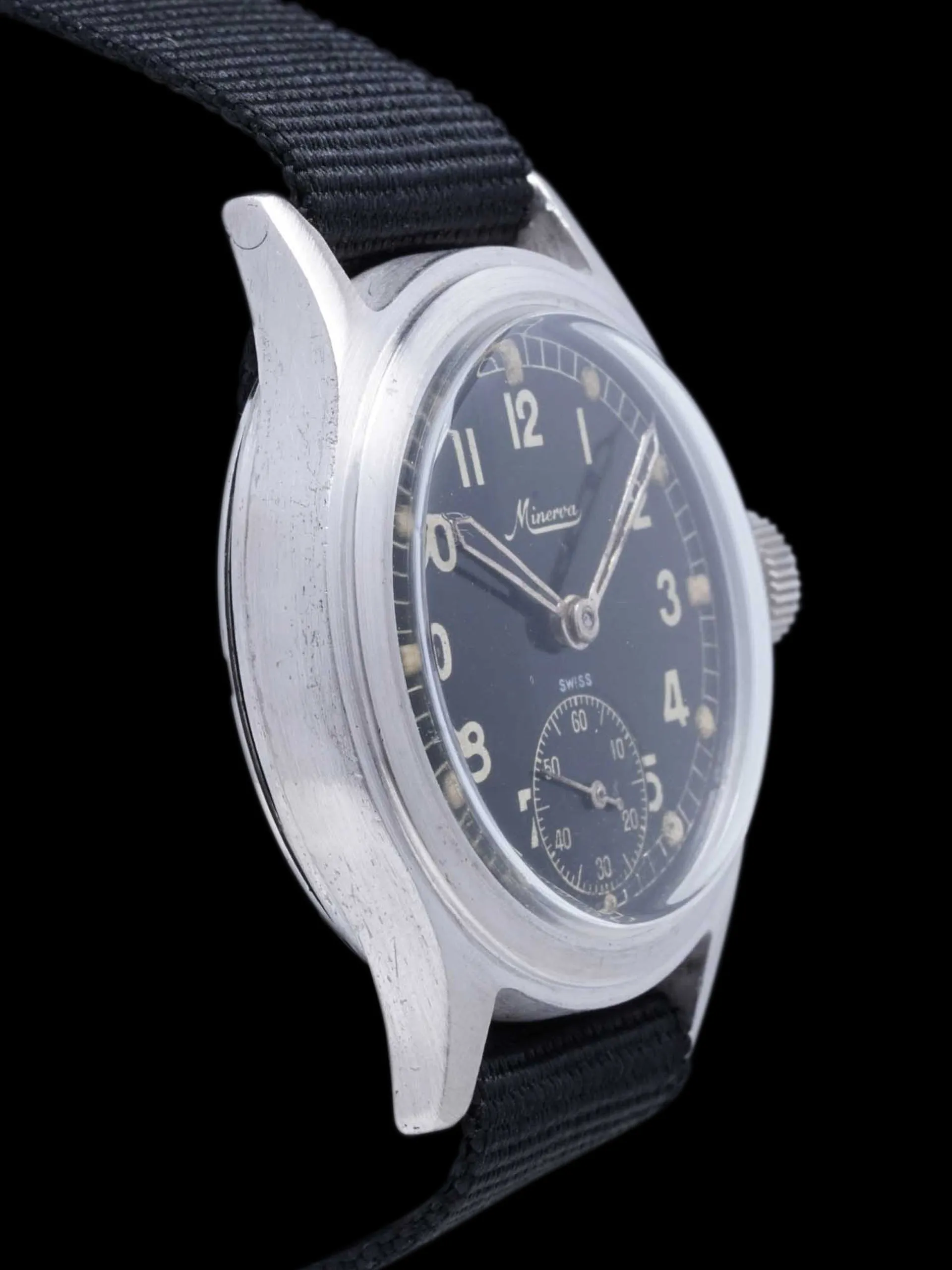 1940s Minerva D.H. German Military Watch