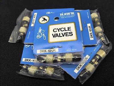 20 x VINTAGE BICYCLE WOODS VALVES  LOCKING NUT & DUST CAP SET WHOLESALE JOB LOT