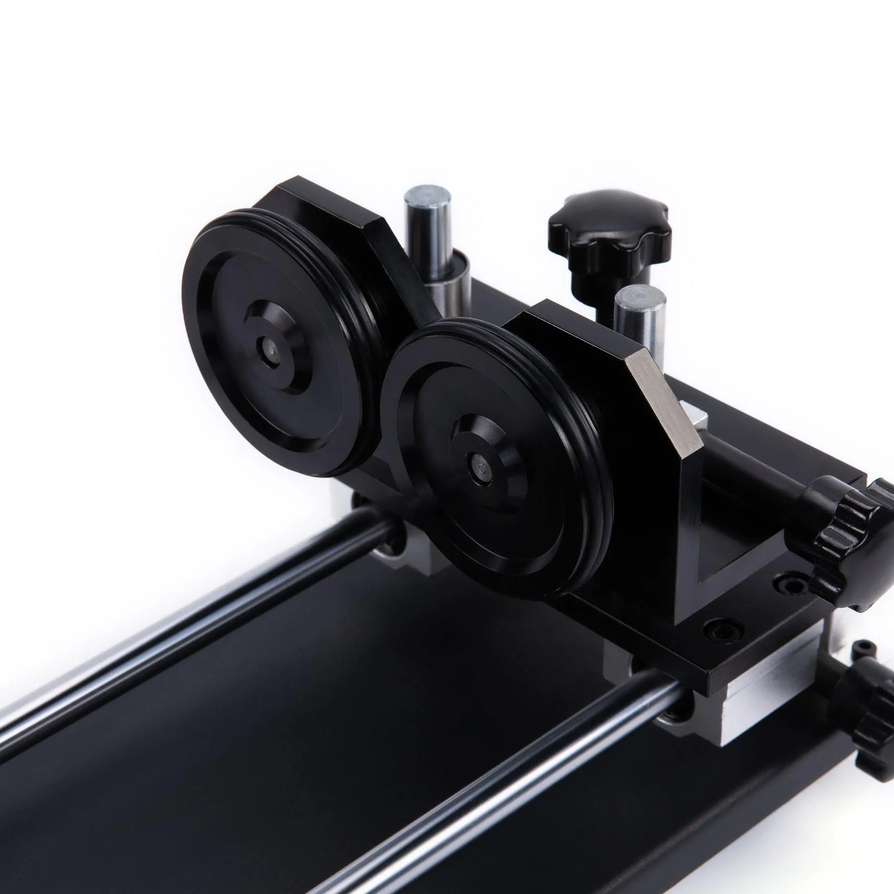 4-Wheel Rotary Axis for CO2 Laser Engraver Cutting Machine & Laser Cutters | LRA-GL49