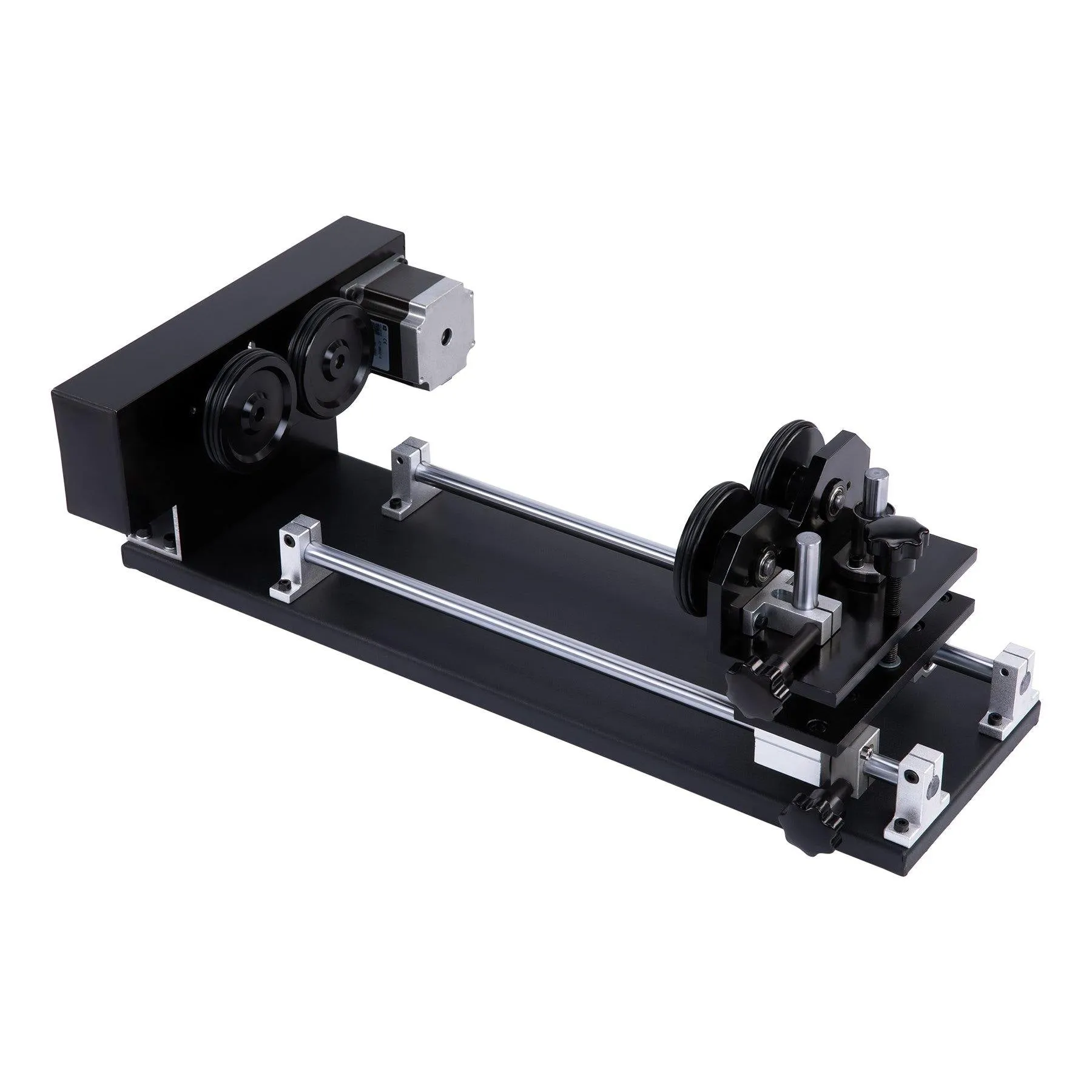 4-Wheel Rotary Axis for CO2 Laser Engraver Cutting Machine & Laser Cutters | LRA-GL49