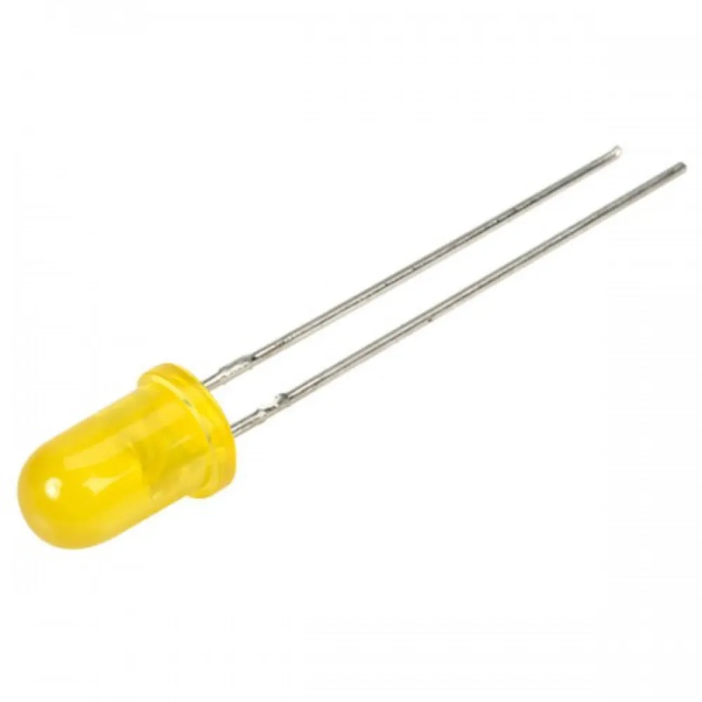50 X Assorted Diffused LED Pack 20 Red 10 Yellow 10 Green 10 Blue 5MM