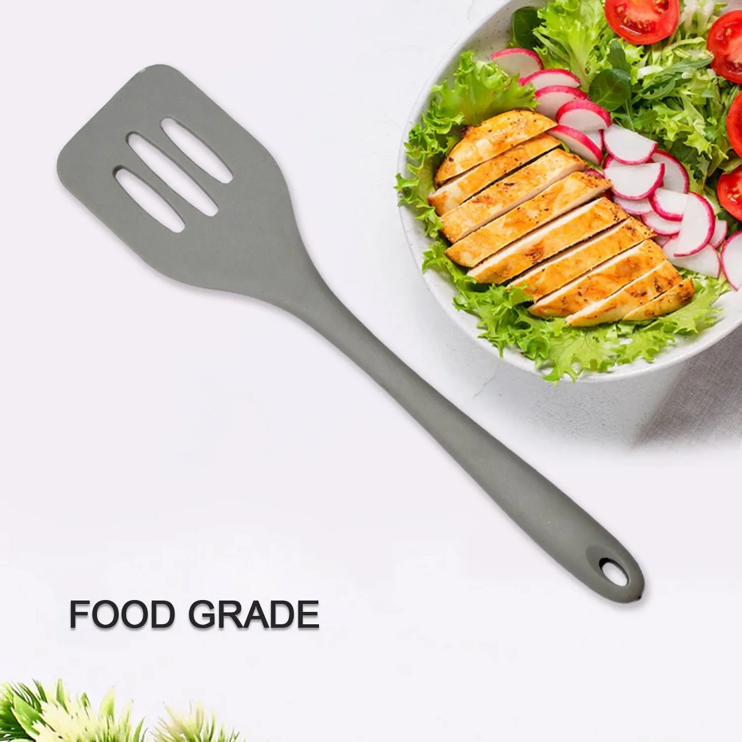 5414 SILICON NON-STICK HEAT RESISTANT KITCHEN TURNER PREMIUM TURNER ( 1PC ).