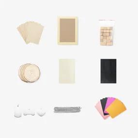 77 PCS DIY Engraving Material