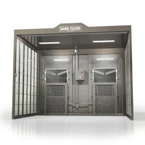8' x 8' x 7.5' (h) DAMN Filters Wet Booth