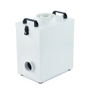 85W Industrial Air Purifier with 4 Layer Air Filter, 106cfm Intake Fume Extractor for Laser Engraver