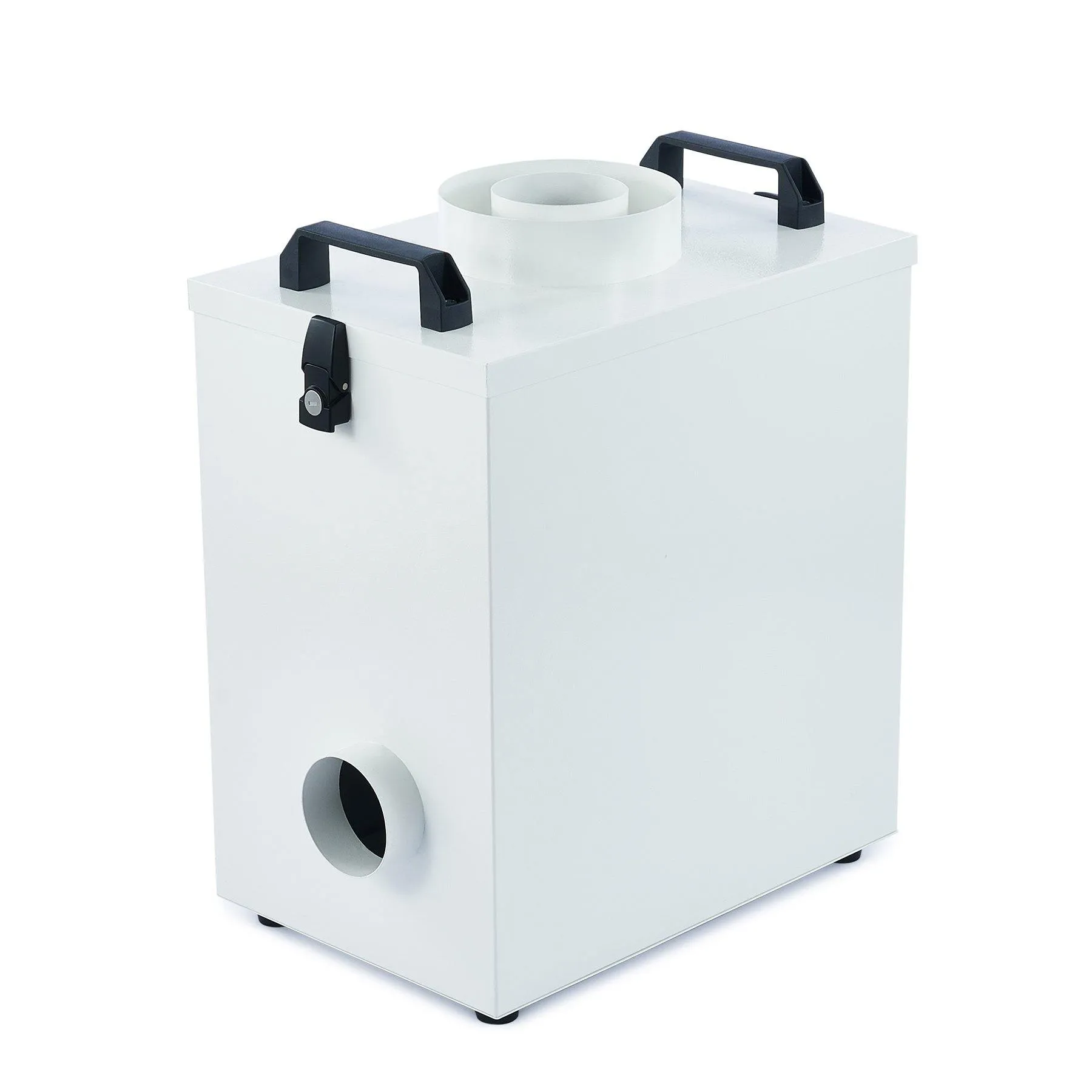 85W Industrial Air Purifier with 4 Layer Air Filter, 106cfm Intake Fume Extractor for Laser Engraver