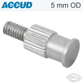 ACCUD FLAT STEEL CONTACT POINT 5MM OD 8MM LENG AC270-005-01