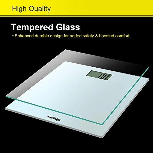 Accuweight High Accuracy Digital Bathroom Scale