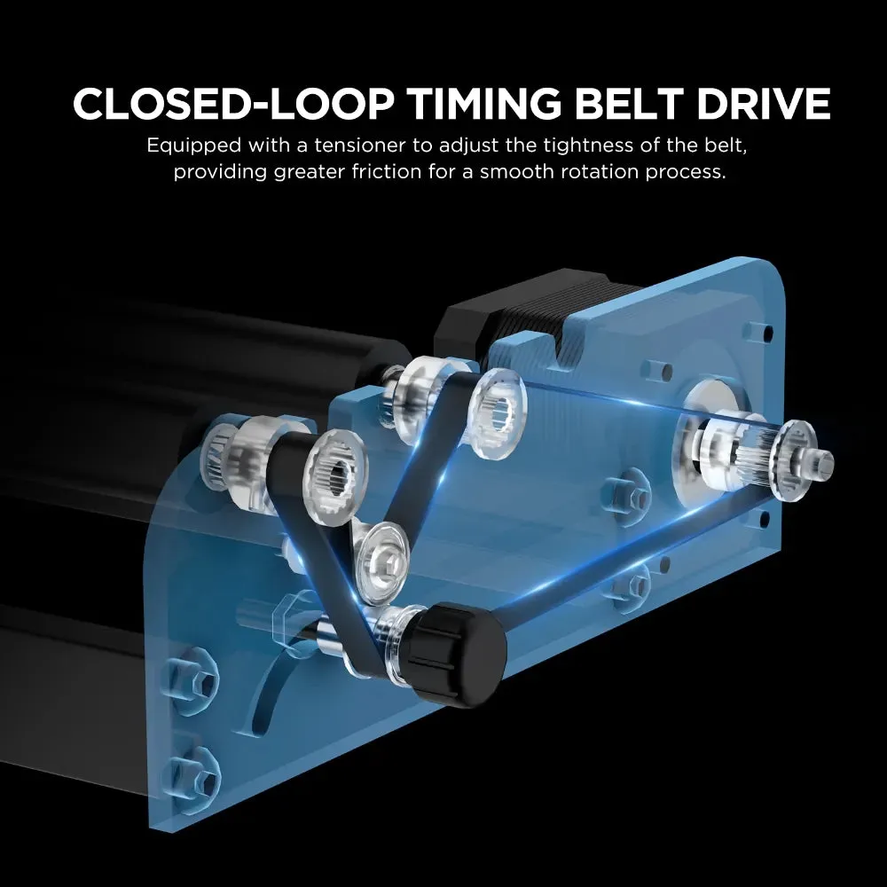 ACMER M2 Roller Module: Engrave cylindrical objects with ease