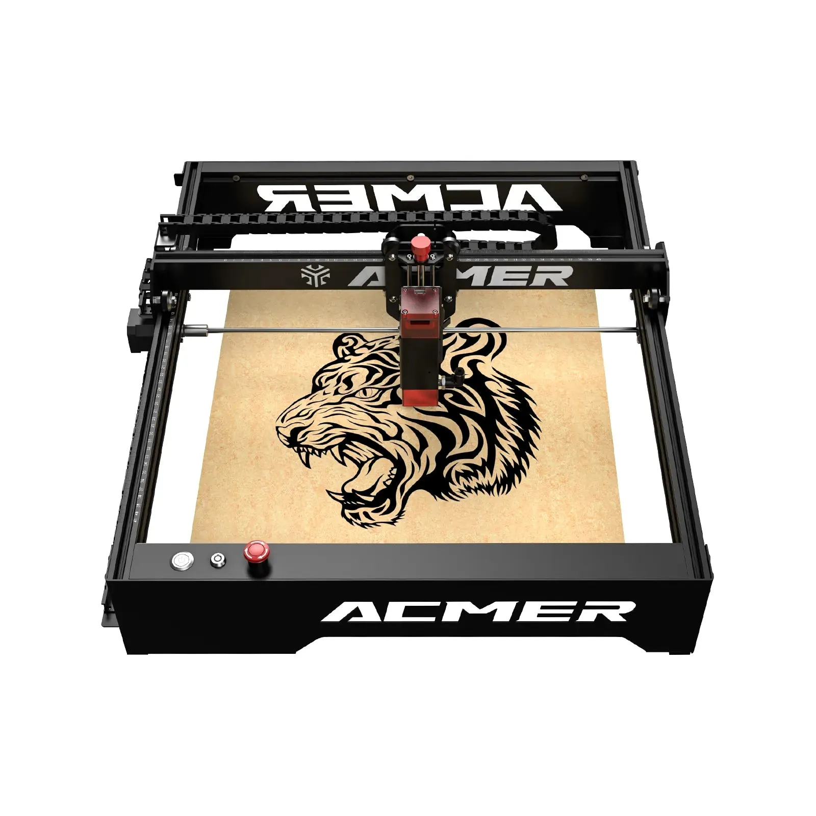 ACMER P1 10w Laser Engraver: 400x410mm Engraver, Cuts 8mm wood in a single pass