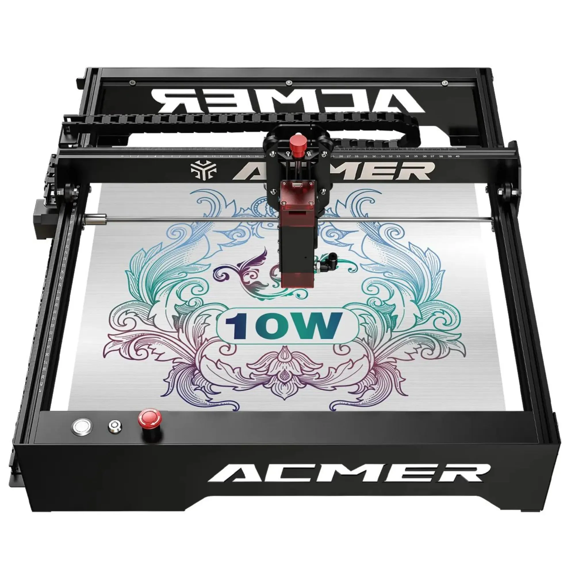 ACMER P1 10w Laser Engraver: 400x410mm Engraver, Cuts 8mm wood in a single pass