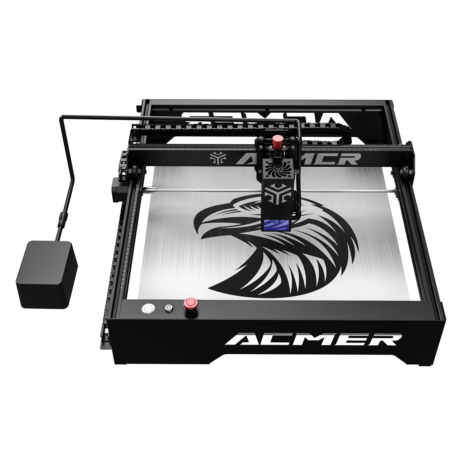 ACMER P1 20w Laser Engraver: 400x410mm Engraver with upgraded laser for faster results