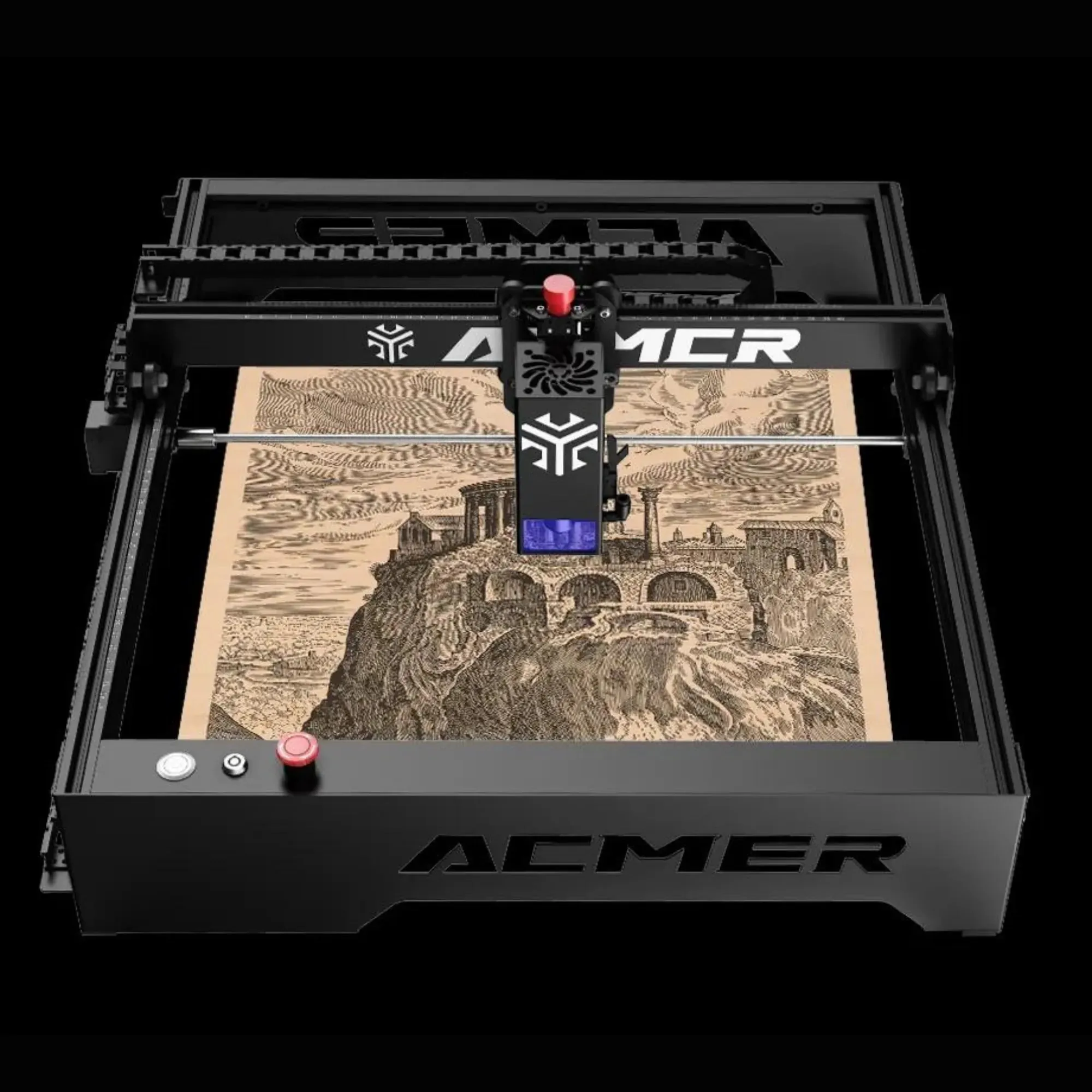 ACMER P1 20w Laser Engraver: 400x410mm Engraver with upgraded laser for faster results