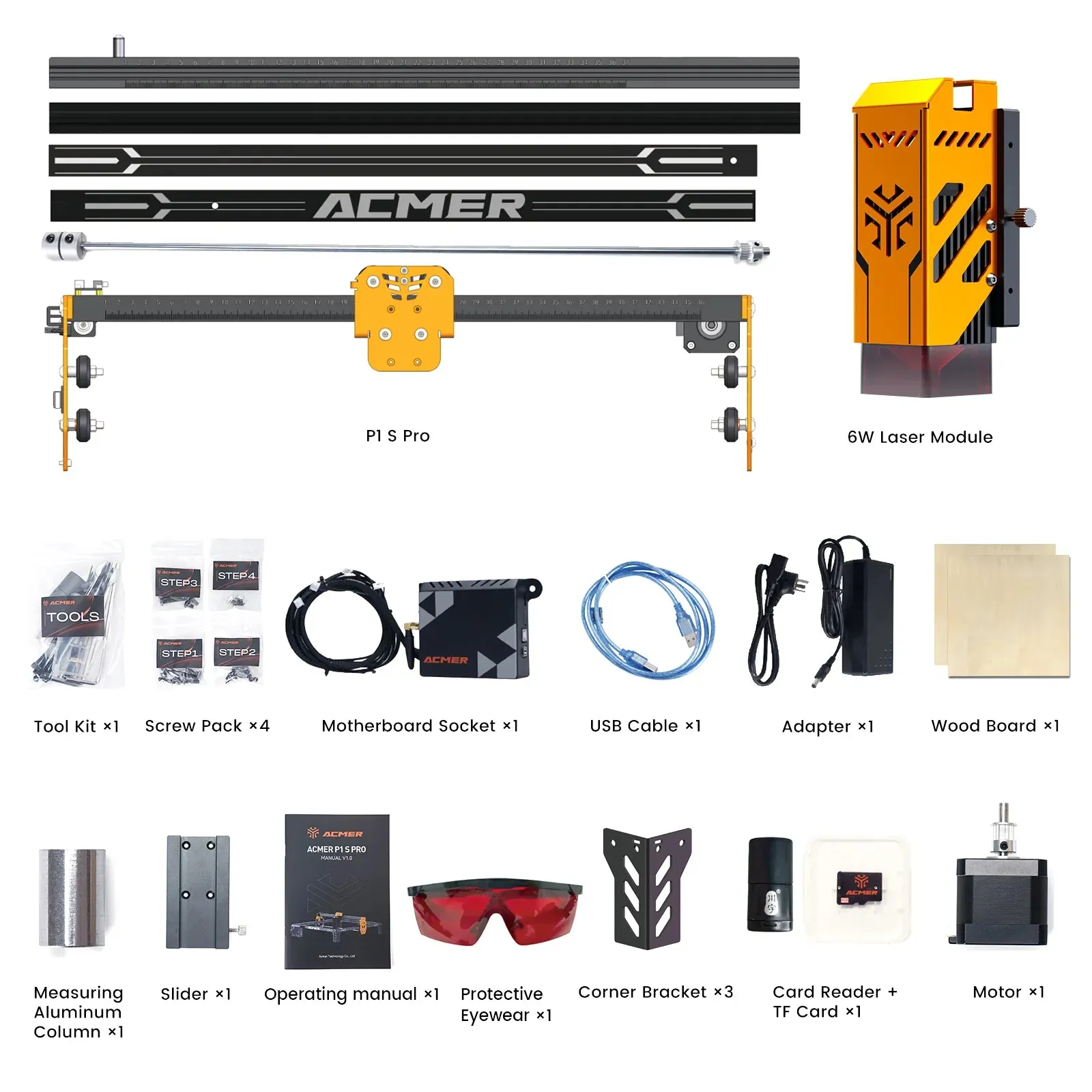 ACMER P1 S Pro 6w Laser Engraver: Unleash Your Inner Artist with Precision and Ease