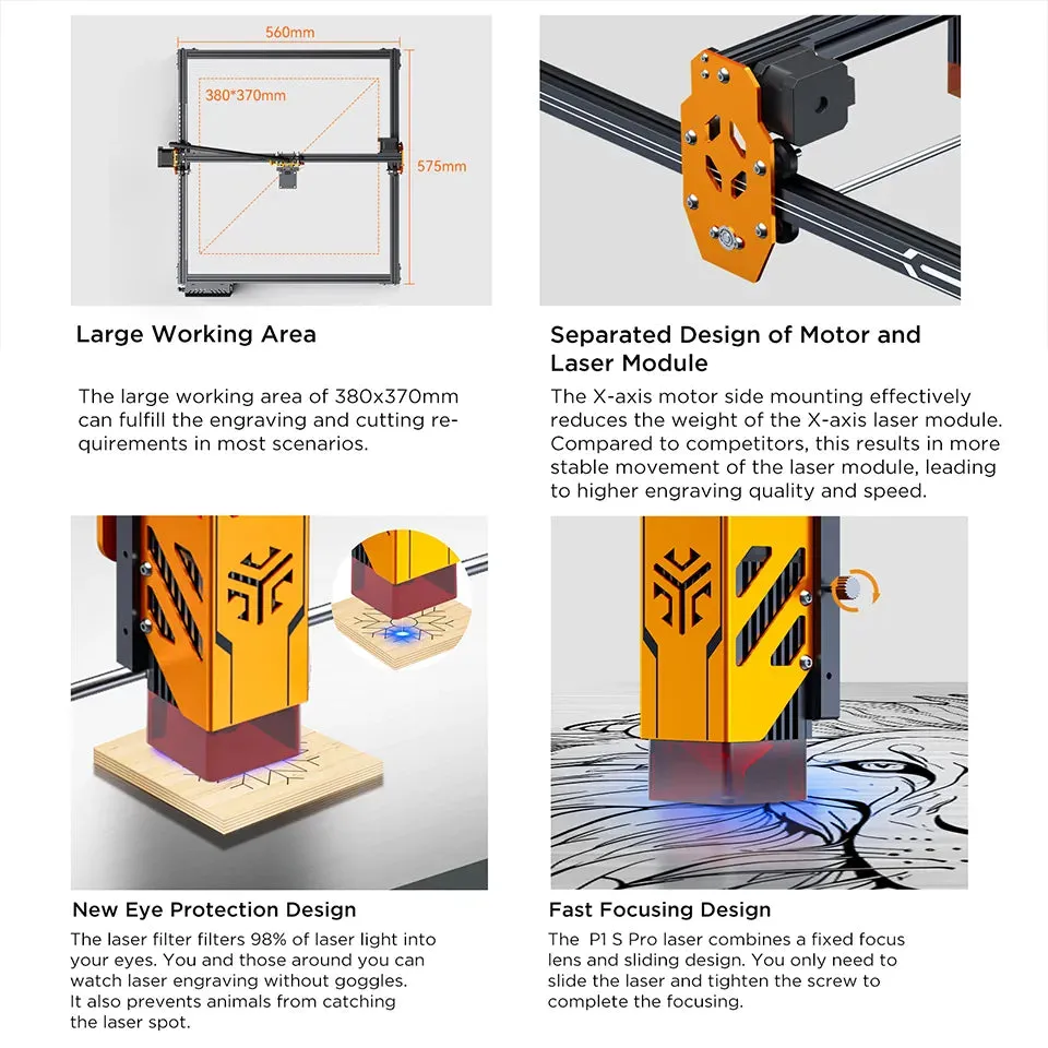 ACMER P1 S Pro 6w Laser Engraver: Unleash Your Inner Artist with Precision and Ease