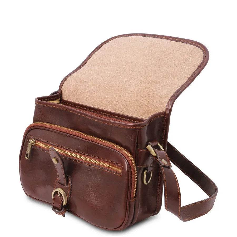 Alessia Leather Shoulder Bag
