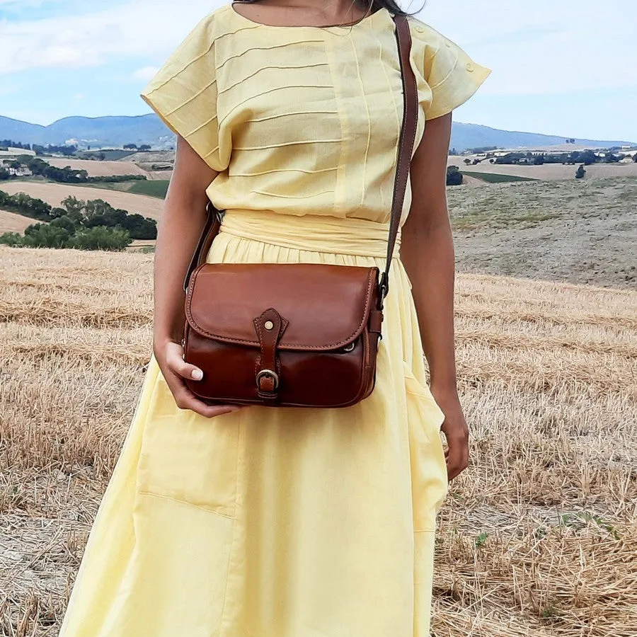 Alessia Leather Shoulder Bag