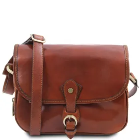 Alessia Leather Shoulder Bag