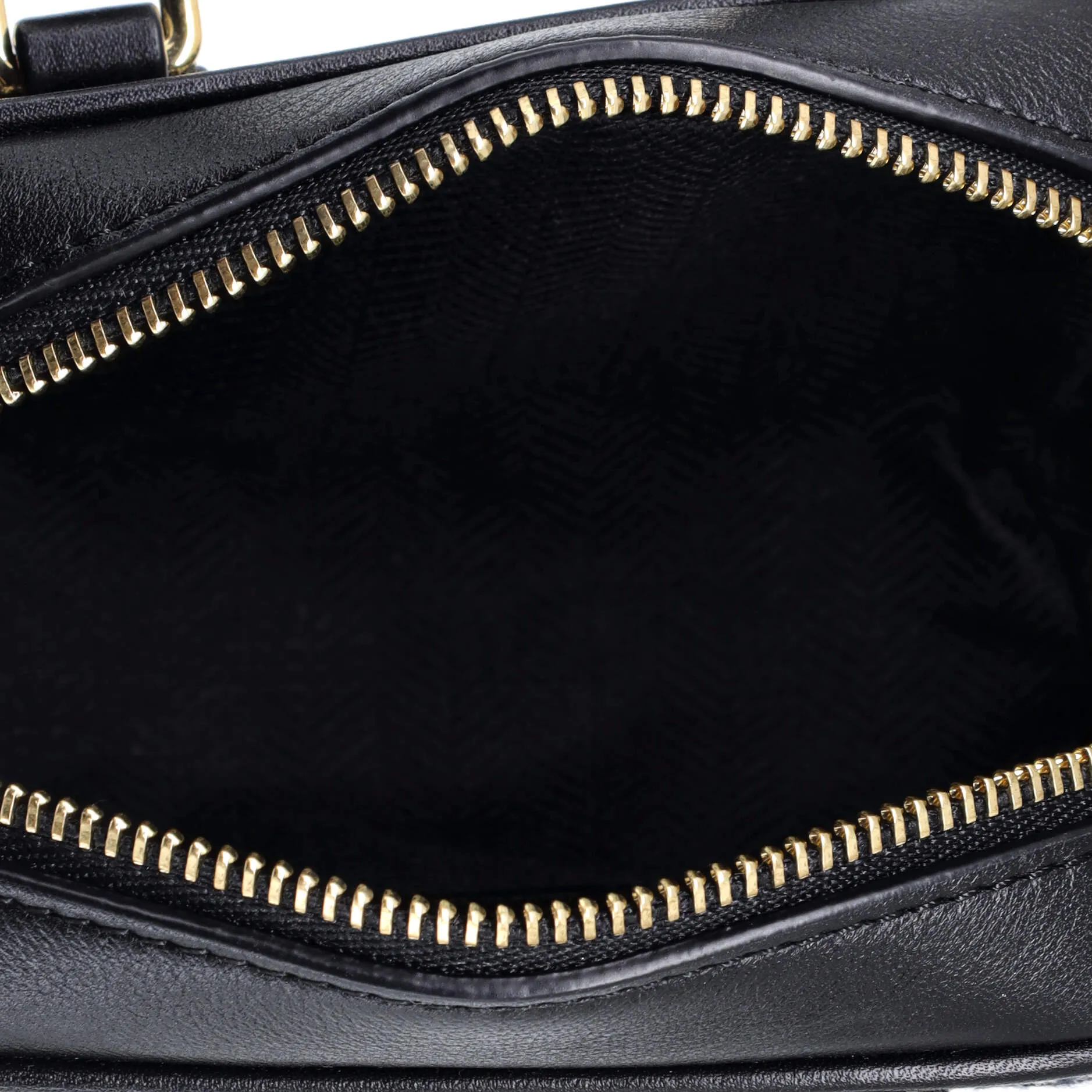 Amazona Bag Leather and Jacquard Canvas Nano