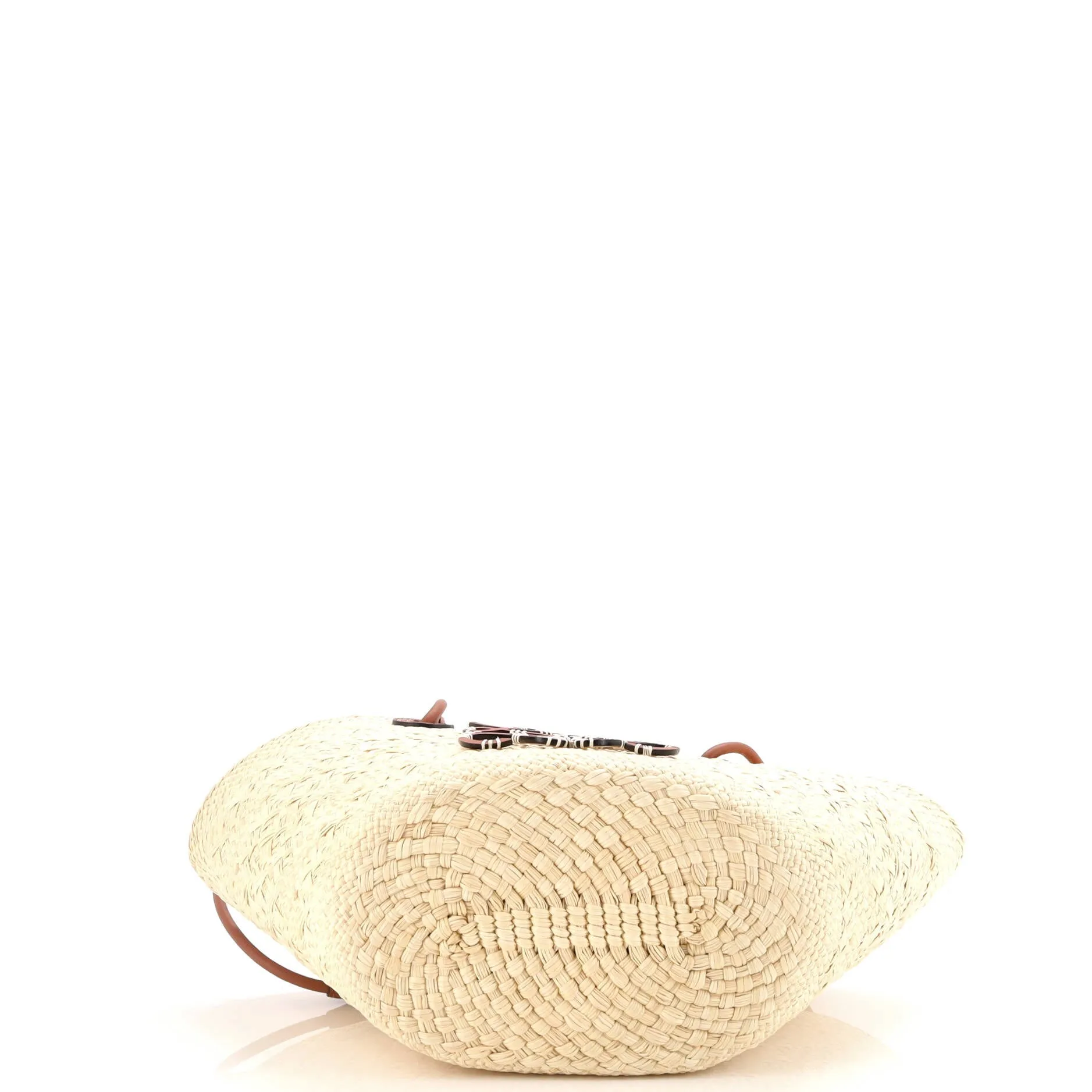 Anagram Basket Tote Raffia Small