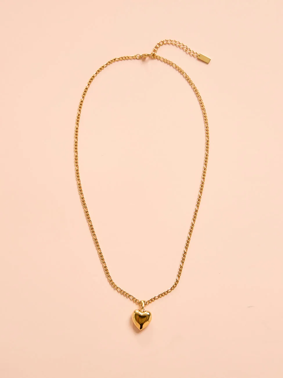 Arms of Eve Rose Heart Necklace in Gold