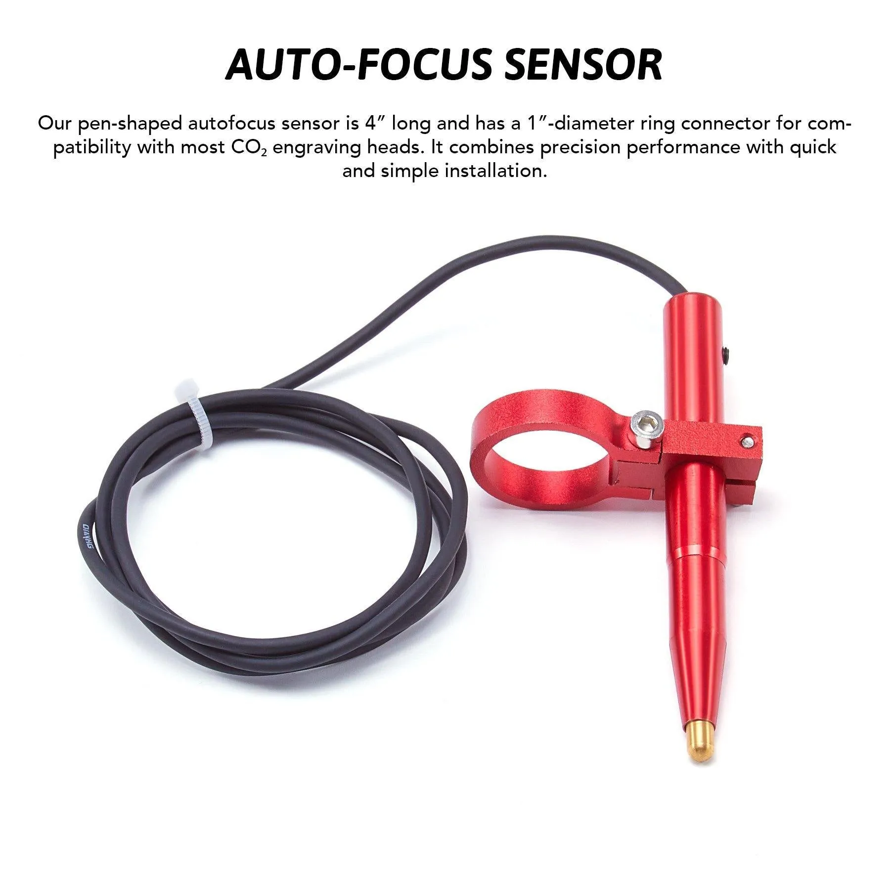 Autofocus Sensor Kit with Z-AXIS Motor for Laser Engraver Cutting Machine