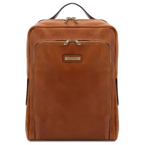 Bangkok Leather Laptop Backpack