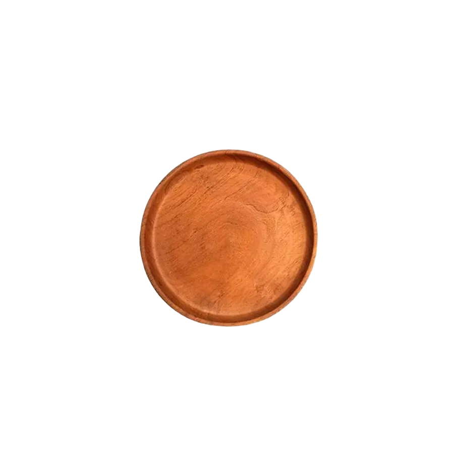 BBQ Set Double Case - Brown Leather