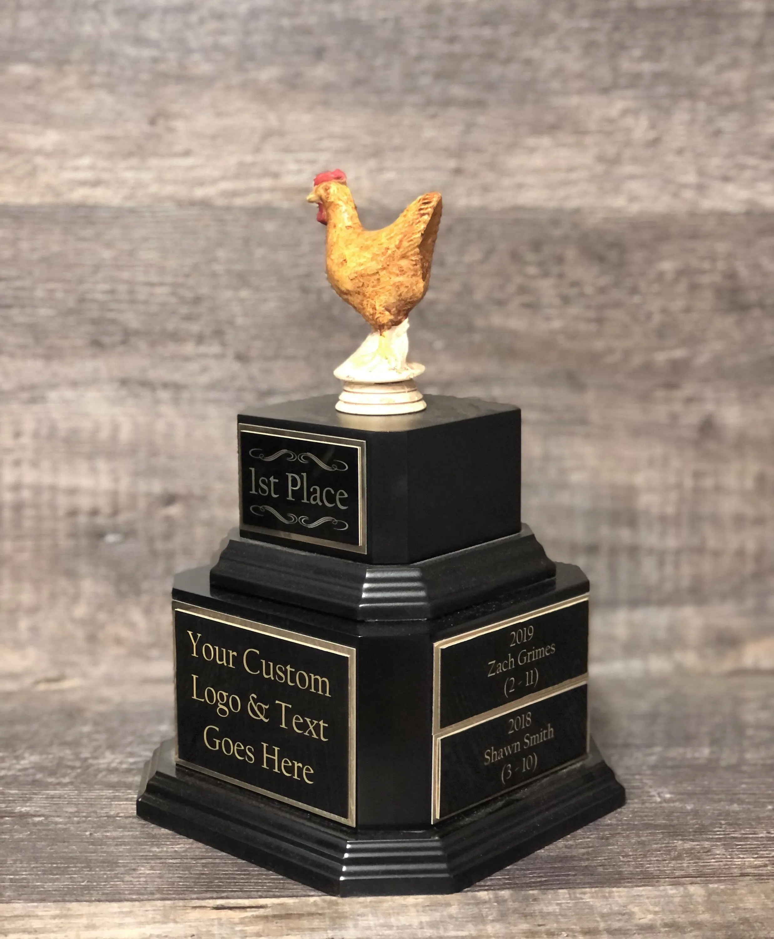 BBQ Trophy Perpetual Competition Cook Off Champion Trophy Best BBQ Trophy Best Chicken Trophy Best Wings Trophy Wing Eating Award Winner