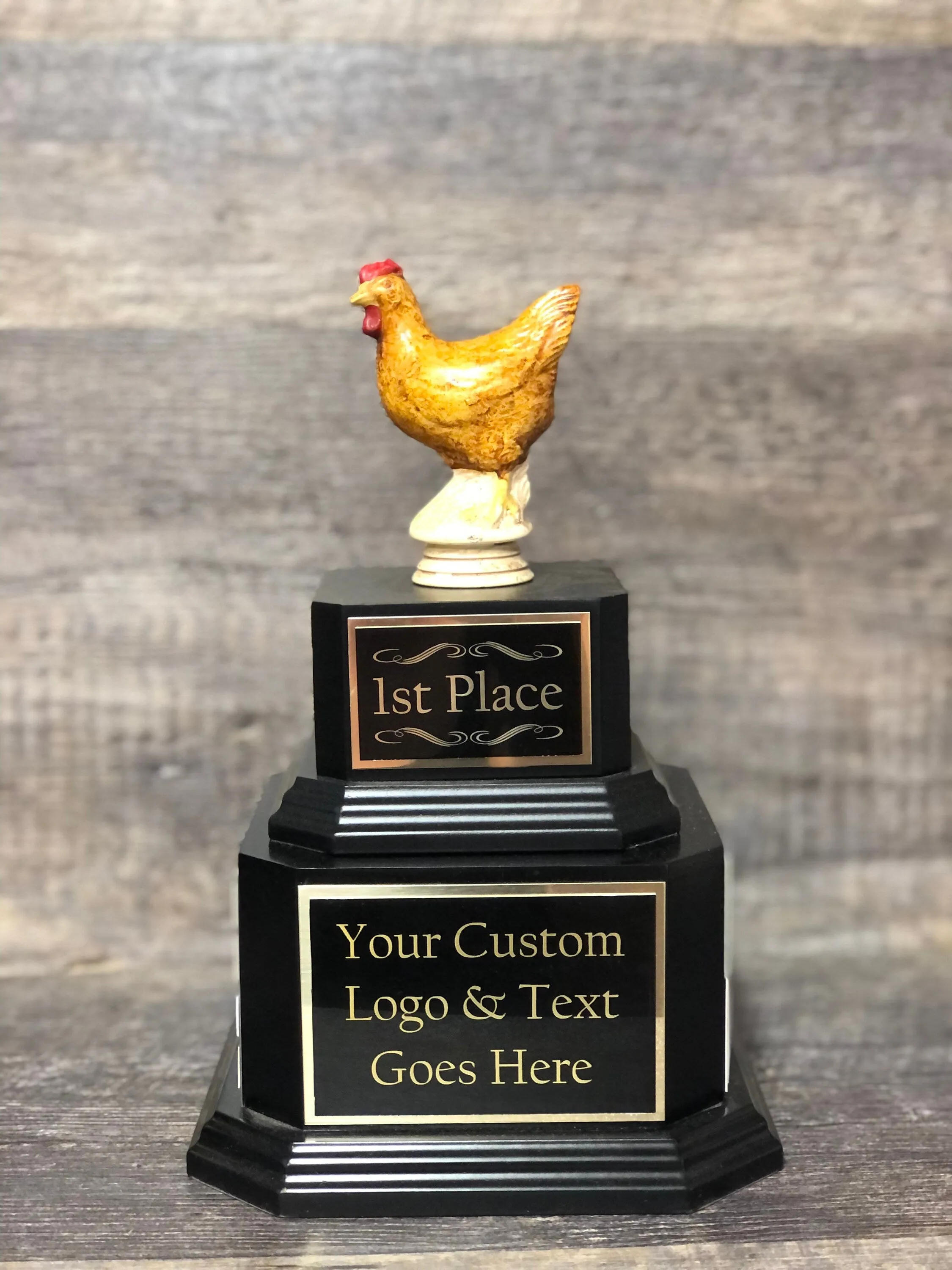 BBQ Trophy Perpetual Competition Cook Off Champion Trophy Best BBQ Trophy Best Chicken Trophy Best Wings Trophy Wing Eating Award Winner
