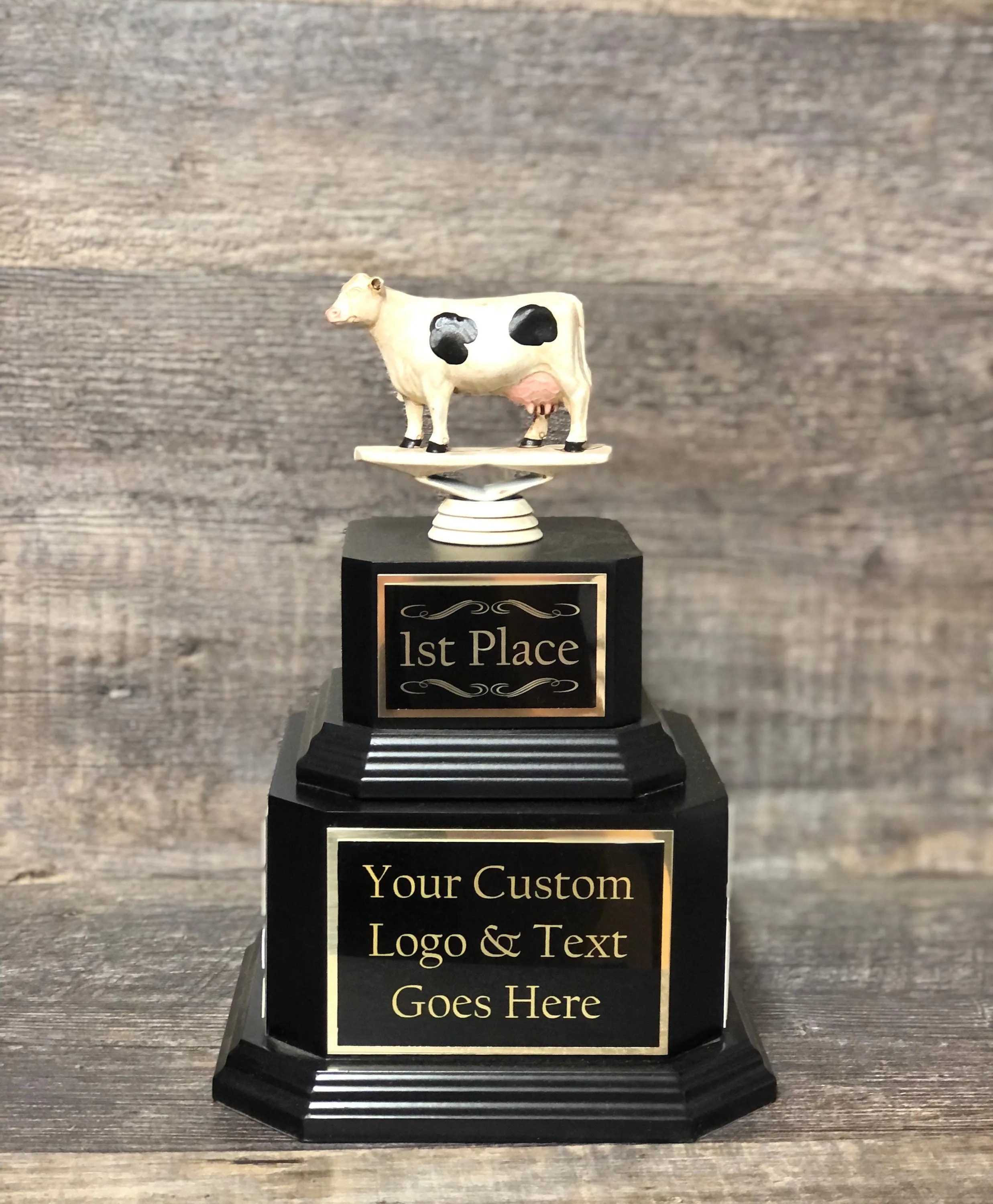 BBQ Trophy Perpetual Competition Cook Off Champion Trophy Best BBQ Trophy Cow Trophy Best Ribs Best Chicken Best Beef Trophy Award Winner