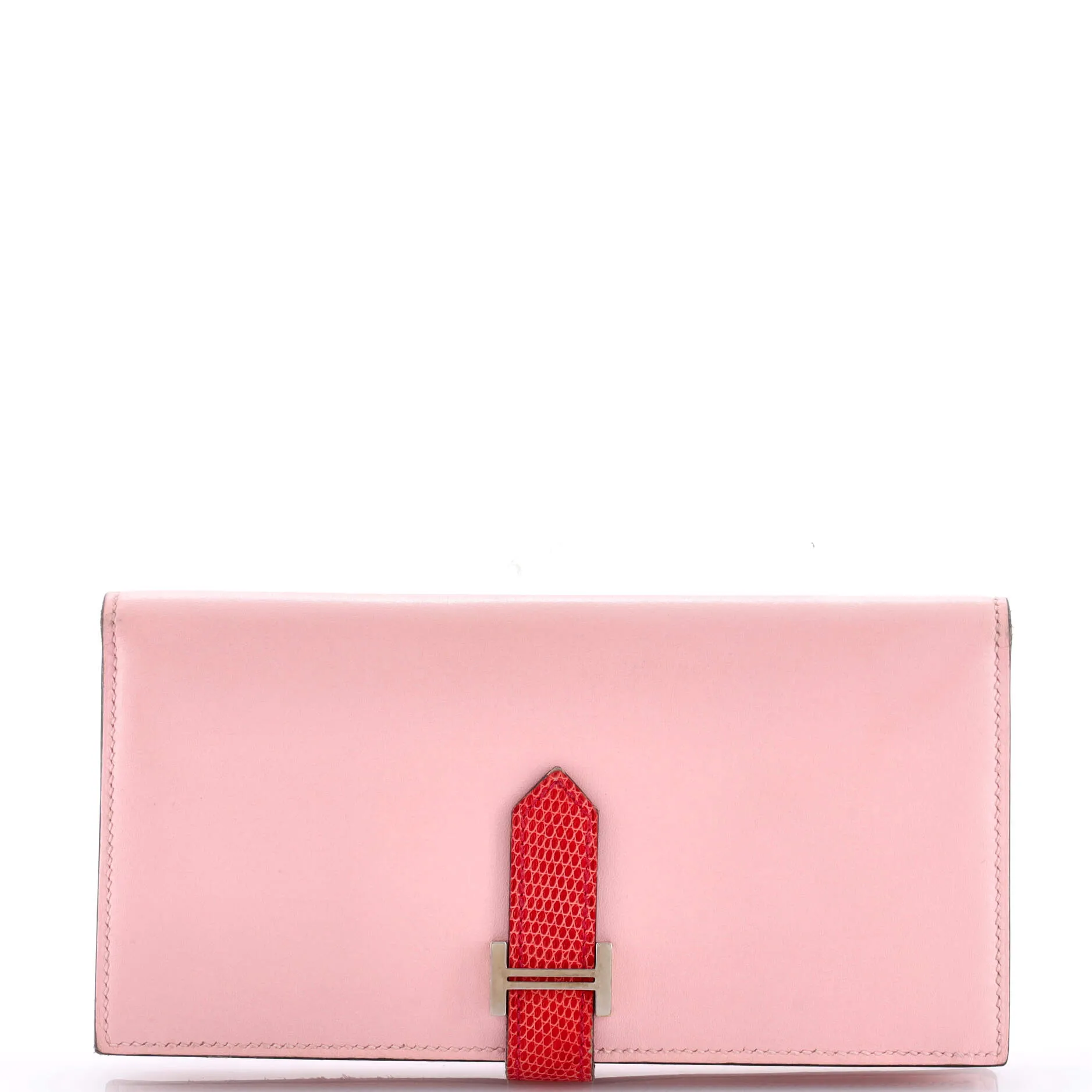 Bearn Wallet Tadelakt with Lizard Long