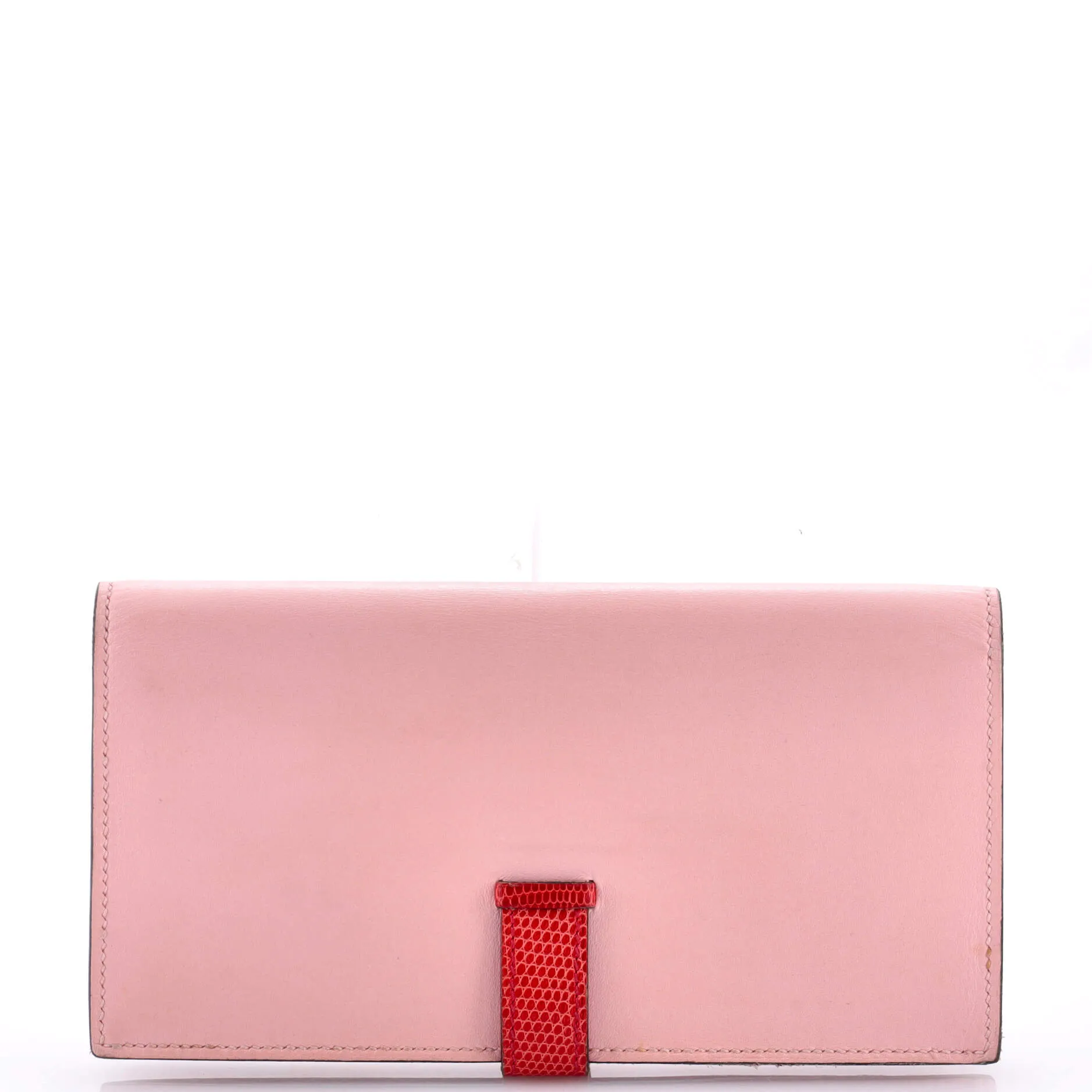 Bearn Wallet Tadelakt with Lizard Long