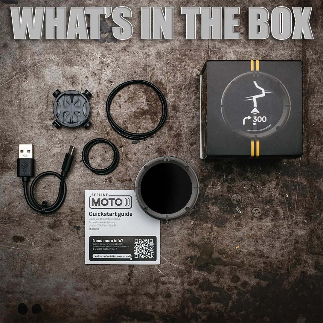Beeline Moto II Metal Edition - Gunmetal Grey
