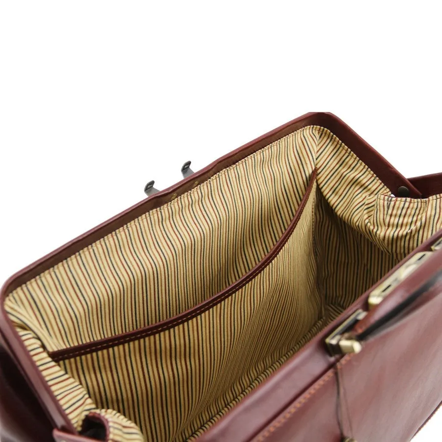 Bernini Leather Doctors Bag