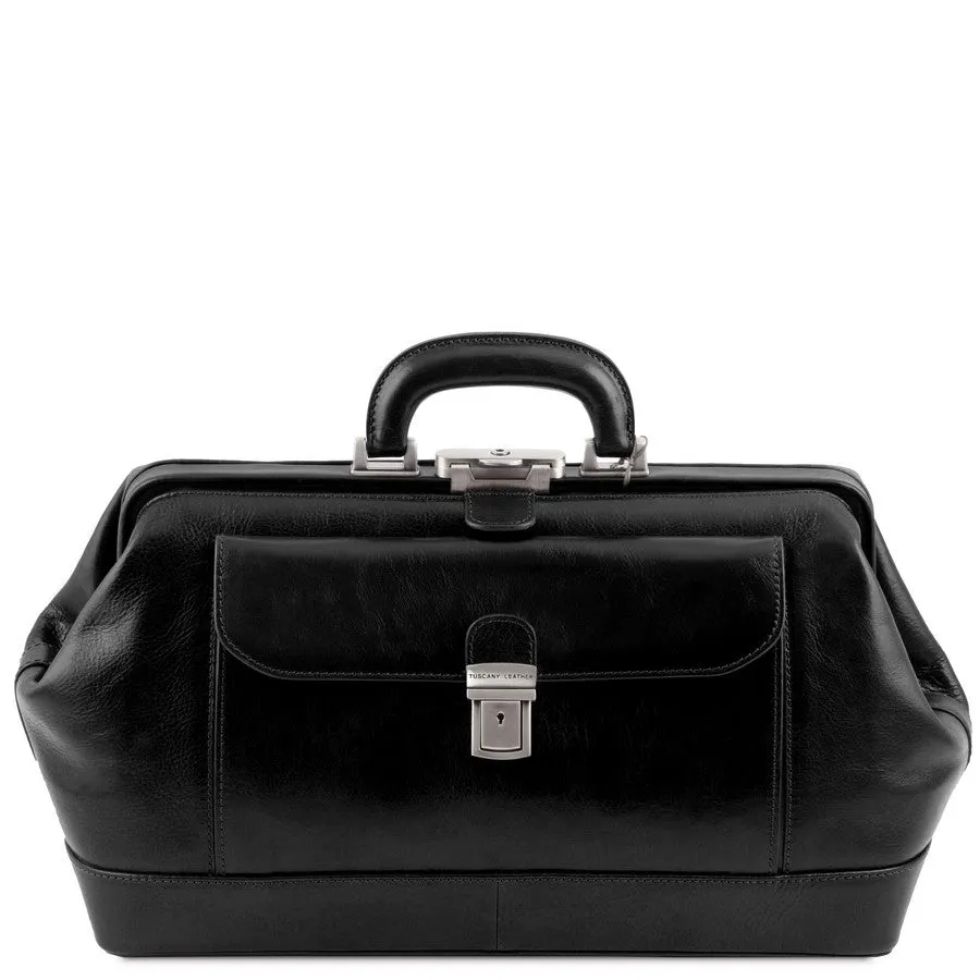 Bernini Leather Doctors Bag