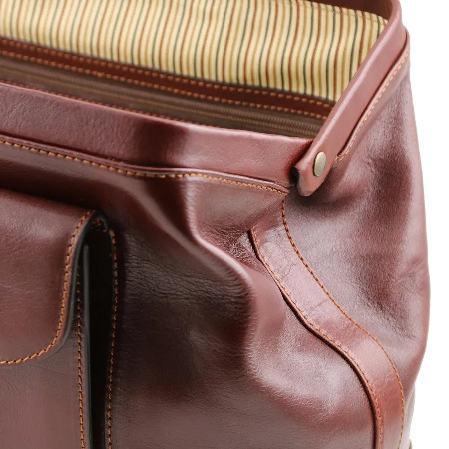 Bernini Leather Doctors Bag