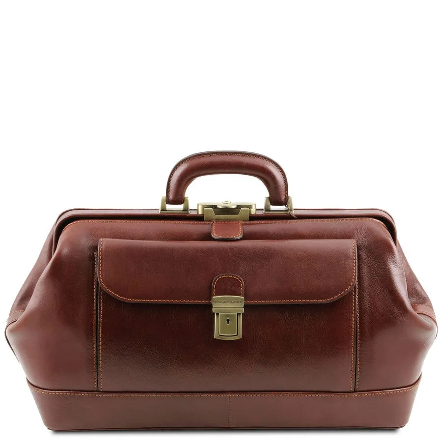 Bernini Leather Doctors Bag