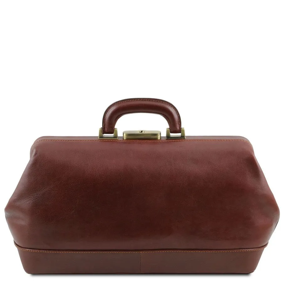Bernini Leather Doctors Bag