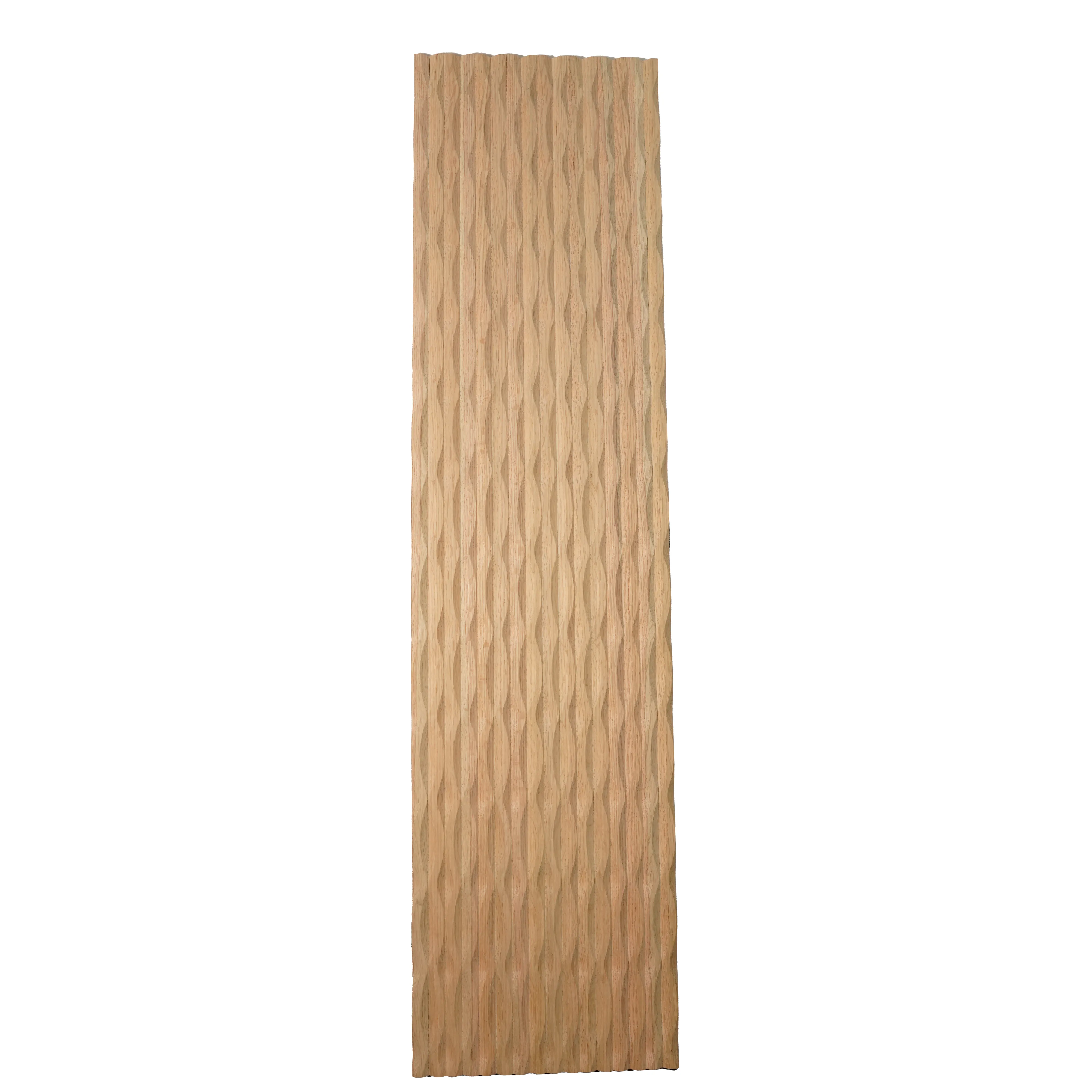 bingltd -  [36", 48", 96", 120"] Long x 12" Basket Weave Solid Wood Tambour Panel Unfinished - 1/2" Depth (TP-001-UNF)