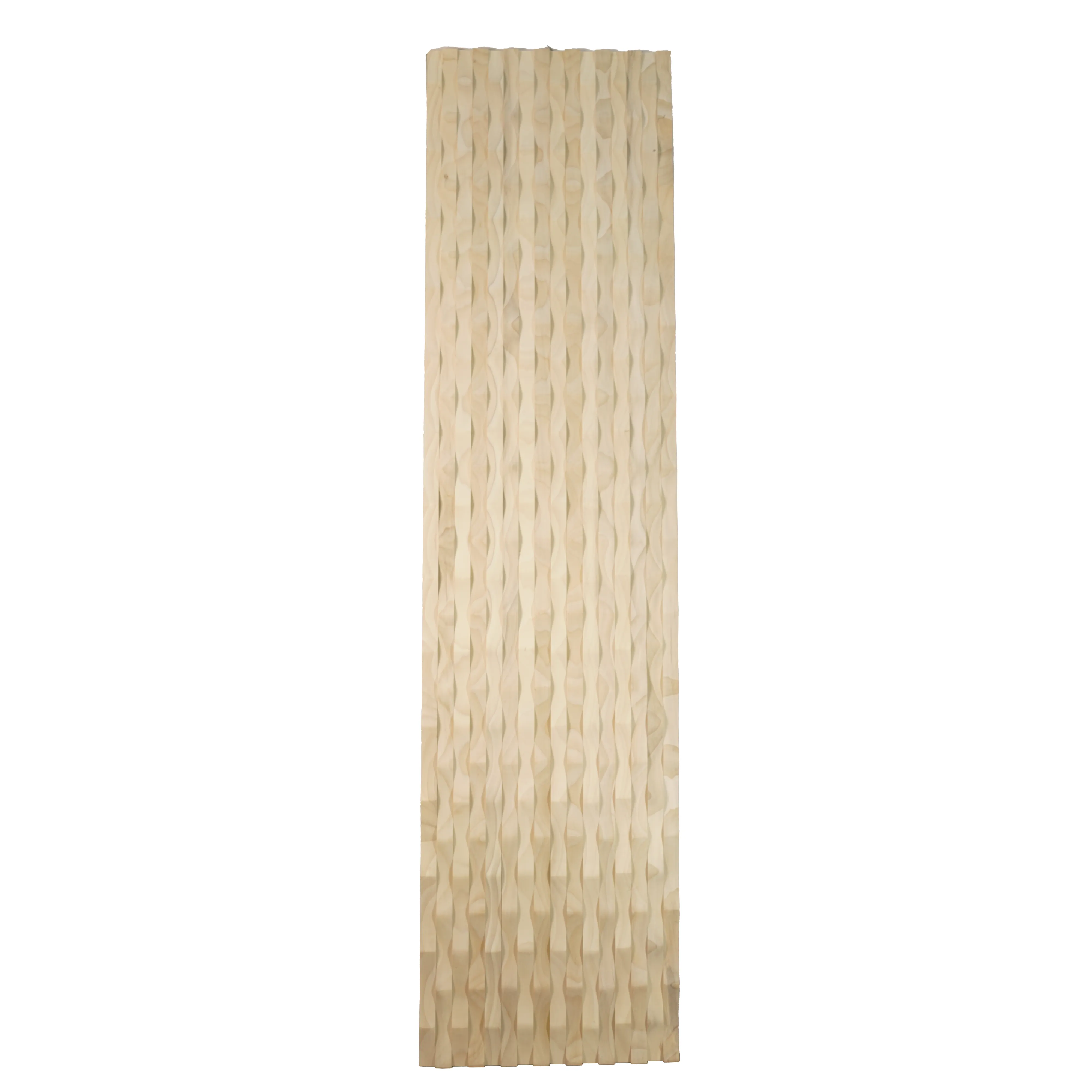 bingltd - [36", 48", 96", 120"] Long x 12" Waves Solid Wood Tambour Panel Unfinished - 1/2 " Depth (TP-006-UNF)