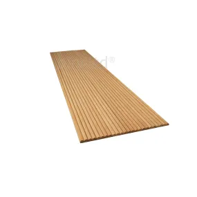 bingltd -  [36", 48", 96", 120"] Long x 12" Wide Solid Wood Tambour Panel Unfinished - 3/8" Depth (WP-8105-UNF)