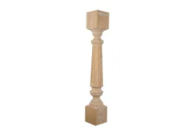 bingltd - 5"  x 34.5" Infinity Loop Kitchen Post (K003-RW-UNF)