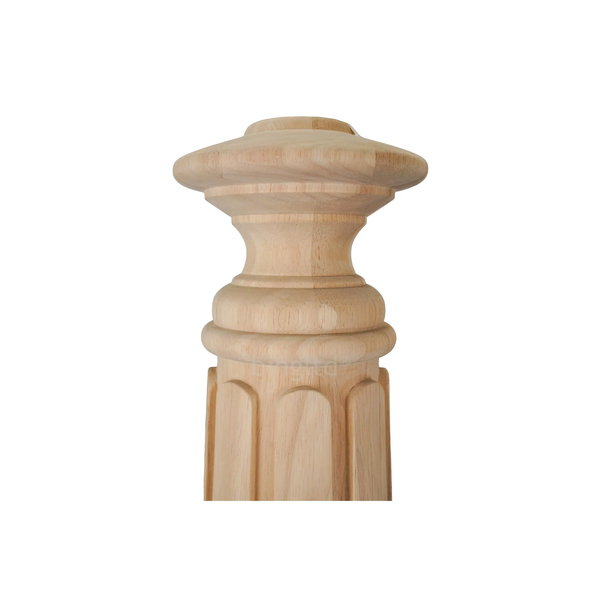 bingltd - 6.5"  x 35" Bold Reeded Kitchen Post (K008T-RW-UNF)